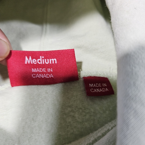 Supreme Light Green Hoodie Size M. - Picture 12 of 14